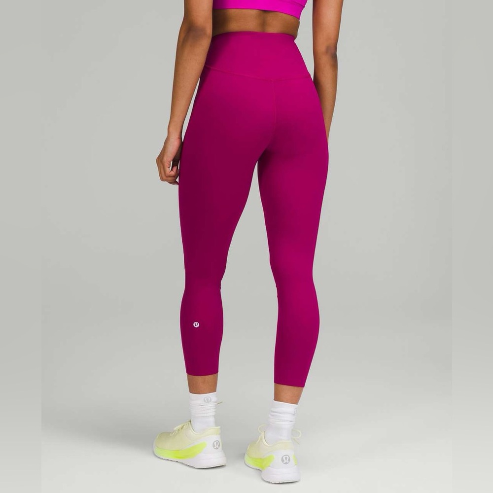 Lululemon Base Pace High-Rise Crop 23" - Magenta Purple